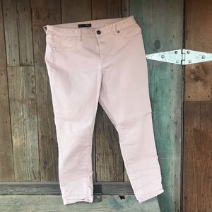 1822 Denim Light Pink Skinny Jeans